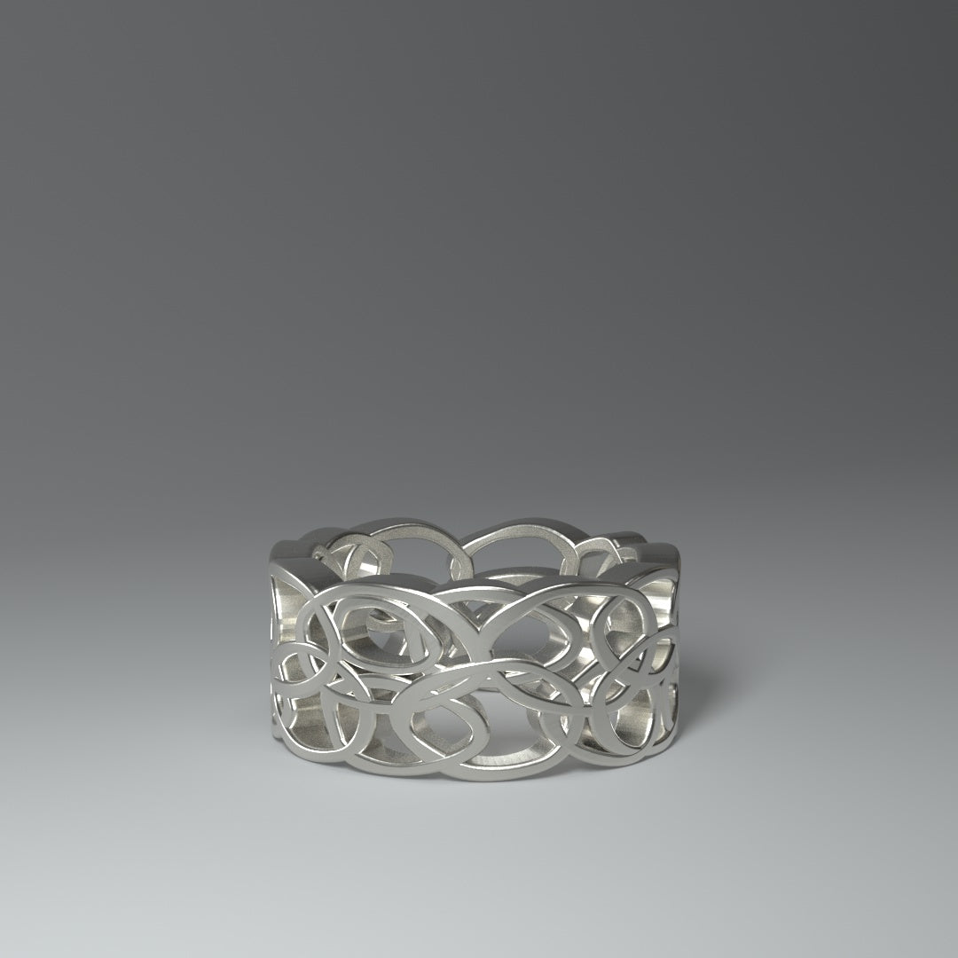 bague argent "ringconnections"