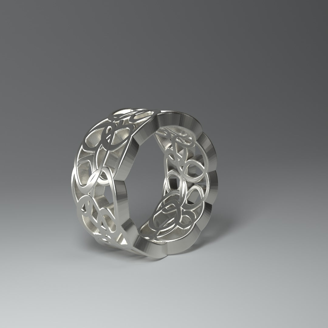 bague argent "ringconnections"