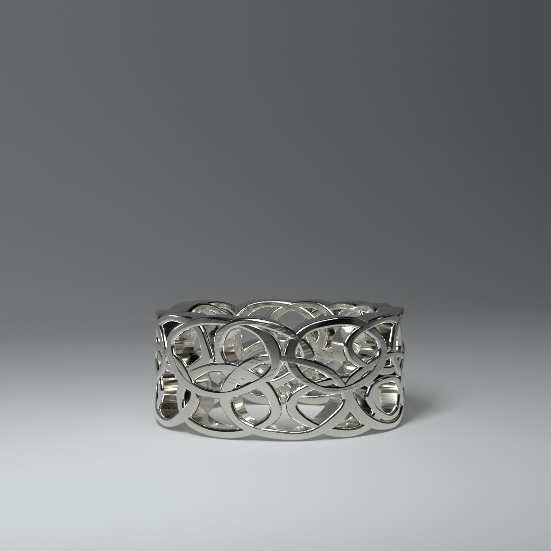 bague argent "ringconnections"