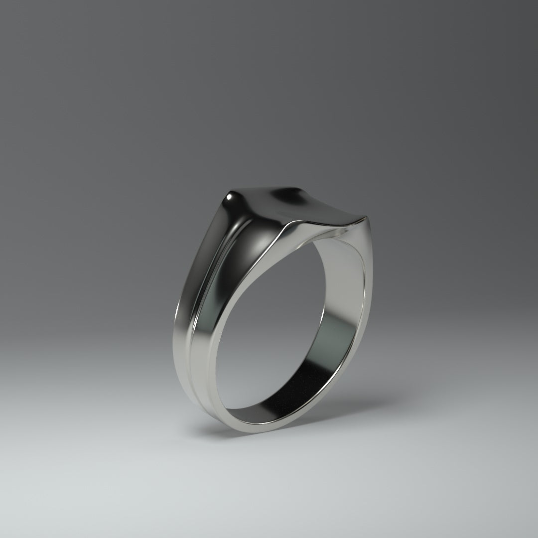 bague argent "slick"